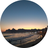 Vista do bairro Arpoador, Rio de Janeiro